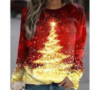 Felpa casual con cappuccio con scollo rotondo e maniche lunghe in tessuto stampato, adatta per l'uso stagionale tra cui autunno ed estate (S A)