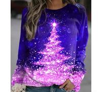 Felpa casual con cappuccio con scollo rotondo e maniche lunghe in tessuto stampato, adatta per l'uso stagionale tra cui autunno ed estate (XXXXL B)