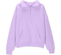 Felpa Casual per Bambina Super Morbida Graziosa Calda Basic Comfort Traspirante Maglia di Tuta A Manica Lunga Pullover Hooded Sweatshirt Bambine E Ragazze 4-15 Anni