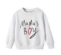 Felpa Casual per Bambini Ragazzi Ragazza Natale Pullover Tops con Cappuccio Maglione Invernale Hoodie Cerniera e Tasche Autunno Winte Girocollo Top Ragazze di 12 Anni