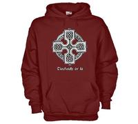 Felpa Celtic KE33 Tiocfaidh ár lá gaelico Croce celtica Irlanda