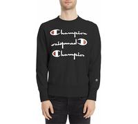 Felpa Champion Da Uomo Basic Reverse Weave In Cotone Con Logo Taglia Large