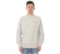 Felpa Champion Sweatshirt Hoodie Cotone Uomo Grigio 210965 EM004