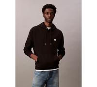 Calvin Klein Jeans Felpa con cappuccio Uomo Terry Badge Cotone Nero L