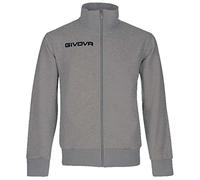 Givova Citta´ Full Zip Sweatshirt Grigio S Uomo