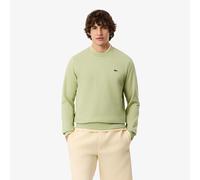 Felpa classic fit Verde M Tinta unita