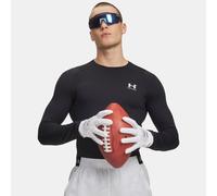 Felpa ColdGear® Fitted da uomo Nero / Bianco L