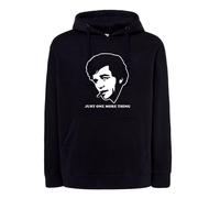 Felpa Columbo colombo telefilm nera con cappuccio o girocollo just one more thin