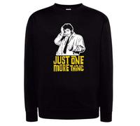 Felpa Columbo Just one more tenente Colombo telefilm nera cappuccio o girocollo