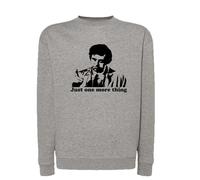 Felpa Columbo Tenente Colombo Falk Grigia Cappuccio o Girocollo Just one thing