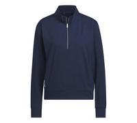 Felpa con 1/4 di zip da donna Adidas Ultimate365 Layer Bleu S