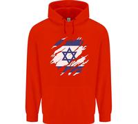 Felpa Con Bandiera Di Israele Per La Giornata Israeliana Di Calcio Uomo