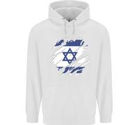 Felpa Con Bandiera Di Israele Per La Giornata Israeliana Di Calcio Uomo