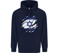 Felpa Con Bandiera Di Israele Per La Giornata Israeliana Di Calcio Uomo