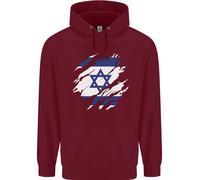 Felpa Con Bandiera Di Israele Per La Giornata Israeliana Di Calcio Uomo