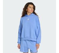 adidas Sportswear Sportswear 3-Stripes Studio Felpe con cappuccio M Azzurro