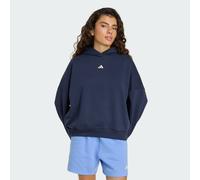 ADIDAS SPORTSWEAR Felpa beige chiaro / blu notte Donna ADIDAS SPORTSWEAR XXXL-4XLxTaglie normali