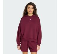 adidas Sportswear Sportswear 3-Stripes Studio Felpe con cappuccio XL Rosso scuro