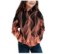 Felpa con Cappuccio a Maniche Lunghe per Ragazzi Leggera da Bambino Felpe Casual E Comode Ultra Morbida Oversize Moda Adolescenti Regalo Bambini dai 3 ai 12 Anni