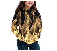 Felpa con Cappuccio a Maniche Lunghe per Ragazzi Leggera da Bambino Felpe Casual E Comode Ultra Morbida Oversize Moda Adolescenti Regalo Bambini dai 3 ai 12 Anni