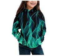 Felpa con Cappuccio a Maniche Lunghe per Ragazzi Leggera da Bambino Felpe Casual E Comode Ultra Morbida Oversize Moda Adolescenti Regalo Bambini dai 3 ai 12 Anni
