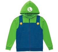 Felpa con cappuccio a maniche lunghe Universal Studio Japan Super Nintendo Wo...