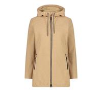 Felpa con cappuccio a motivo jacquard donna CMP Knit-Tech Hybrid Marron 2XS