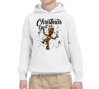 Felpa con cappuccio abbinata I Am Christmas Festive Happy Holidays...