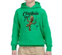 Felpa con cappuccio abbinata I Am Christmas Festive Happy Holidays...