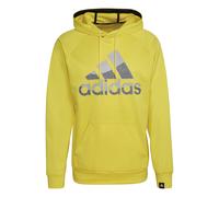 Felpa con cappuccio adidas Aeroready Game and Go Big Logo Hoodie Jaune L