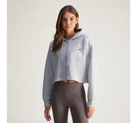 Felpa con cappuccio adidas by Stella McCartney Sportswear Cropped Clear Onix M