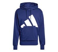 ADIDAS SPORTSWEAR Felpa sportiva 'Essentials' blu scuro / bianco, Taglia M