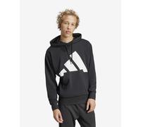 Adidas Homme Essentials Big Logo French Terry Hoodie, Black/White, M