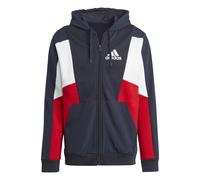 Felpa con cappuccio adidas Essentials Colorblock Bleu M