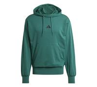 Felpa con cappuccio Essentials Feelcozy French Terry Collegiate Green / Black 2XL