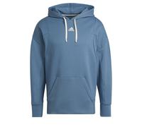 Felpa con cappuccio adidas Studio Lounge Fleece Blu S