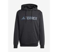 adidas Uomo Terrex Multi Large Logo Hoodie, Black, XL