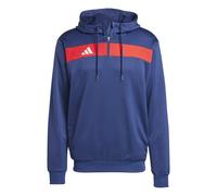 adidas Performance - Tiro 25 Essentials - Felpa con cappuccio blu navy team / rosso 3XL