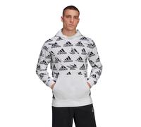 Felpa Con Cappuccio Adidas Uomo Essentials Brandlove In French Terry