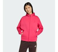 FELPA CON CAPPUCCIO ADIDAS Z.N.E. E ZIP INTEGRALE Power Pink M