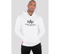 Felpa con cappuccio Alpha Industries Basic Blanc M