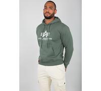 Felpa con cappuccio Alpha Industries Basic Vert 2XS