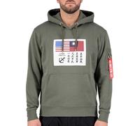 Alpha Industries USN Blood Chit Sweatshirt Felpe Taglia M - Verde