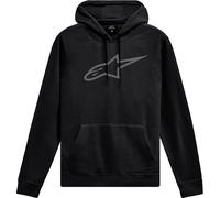 Felpa con cappuccio Alpinestars Ageless 3 nero-grigio 2XL