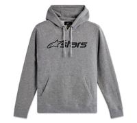 Felpa con cappuccio Alpinestars Blaze 3 grigio-nera 2XL