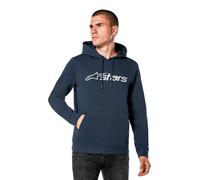 Felpa con cappuccio Alpinestars Blaze V3 Navy / Grey (7011) abbigliamento cas...