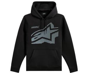 Felpa con cappuccio Alpinestars Fasting nera 2XL