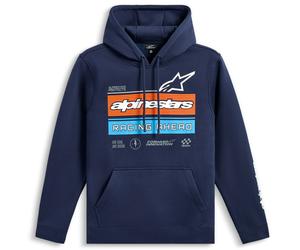 Felpa con cappuccio Alpinestars Harken blu 2XL