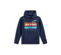 Felpa con cappuccio Alpinestars Harken blu XL