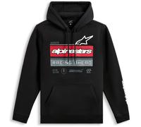 Felpa con cappuccio Alpinestars Harken nera XL